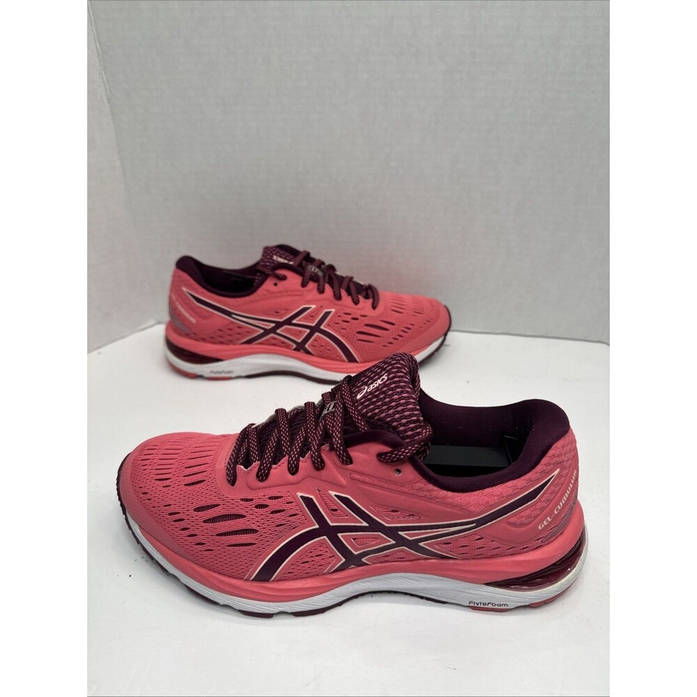 ASICS Gel-Cumulus 20 Women’s 8 Pink Burgundy Running Shoes 1012A008